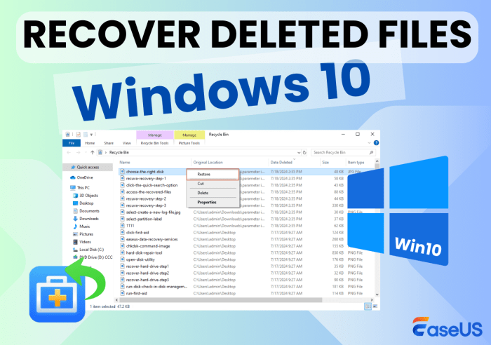 Files/Folders Disappeared from Desktop Windows 11/10 [Restore Quickly]